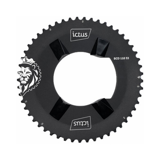 Coroa Ictus Indexada 53D BCD 110 para Dura-Ace/Ultegra 12v