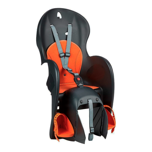 Cadeirinha Traseira Infantil Polisport Wallaroo FF Para Bike