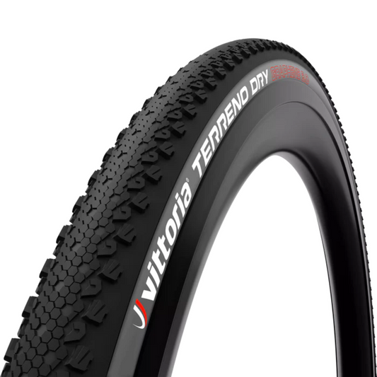 Pneu Vittoria Terreno Dry Gravel Endurance 700x37 TLR Preto e Cinza