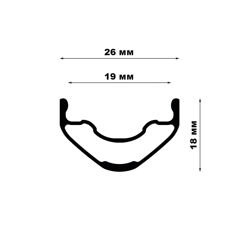 Aro 29" WTB SX19 32 furos