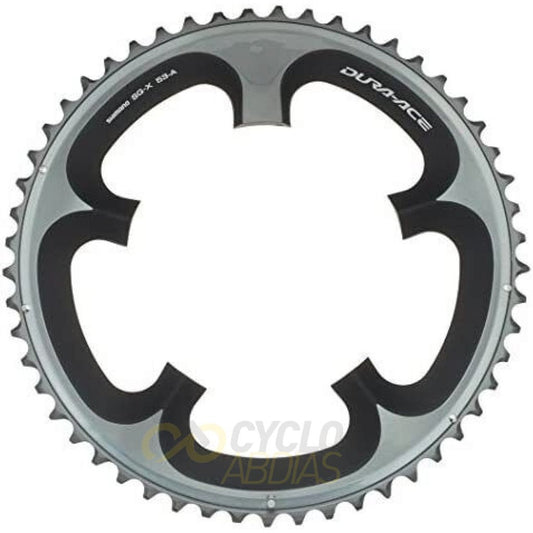 Coroa Shimano Dura Ace Fc-7900 53T-A Bcd 130Mm 10V - Alumínio | Preta E Prata