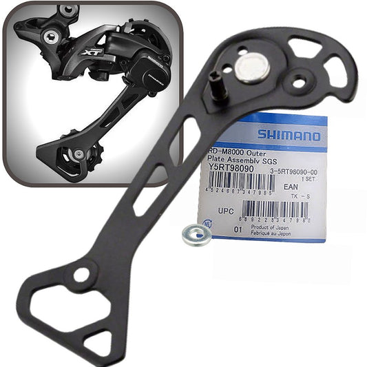 Haste De Câmbio Shimano Deore Xt Rd-M8000 - Externa Sgs