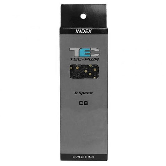 Corrente Tec-Pwr C8 Index 116 Links Para 6, 7 E 8 Velocidades