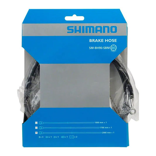 Kit Mangueira De Freio Hidráulico Shimano Sm-Bh90-Sbm (2 M) | Preta