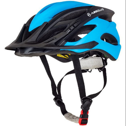 Capacete Absolute Wild Com Led Tamanho M/G (58-61 Cm) | Azul Com Preto