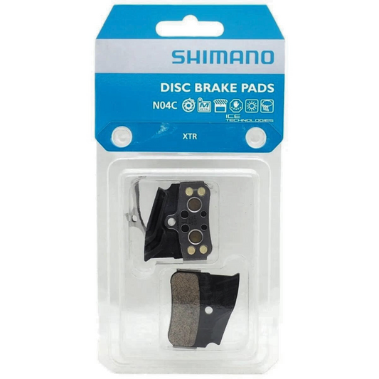 Pastilha De Freio Shimano N04C Xtr M9100 Deore Xt M8100 Slx M7100 Cues U8000 | 4 Pistóes