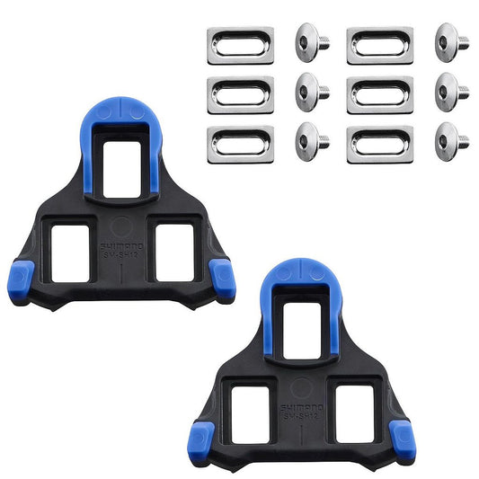 Taquinho Pedal Shimano Sm-Sh12 Flutuante 2º Spd-Sl | Preto E Azul