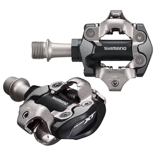 Par De Pedal Shimano Pd-M8100 Clipless Spd Xc/Cx | Preto