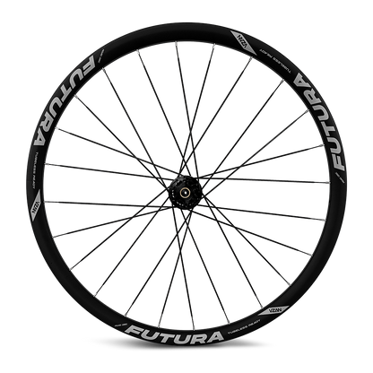Par de rodas Vzan Futura 700C/24F - Tubeless 8-11S C/Ads