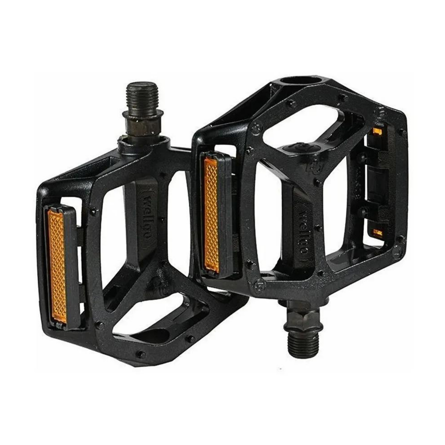 Pedal Plataforma Wellgo B249DU com Refletor - MTB, BMX, Free Style e Passeio