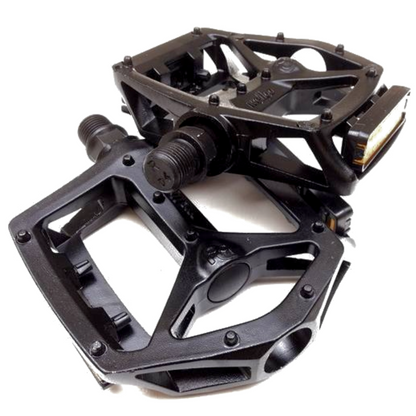 Pedal Plataforma Wellgo B249DU com Refletor - MTB, BMX, Free Style e Passeio